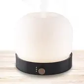 Lanaform - Eclipse - Etherische Olie Diffuser Ultrasoon - Aroma Diffuser Stil - Luchtbevochtiger Koude Mist - Nachtlamp Dimbaar LED - Slaap Hulp Inslapen - Slaapkamer Ontspanning