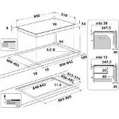 Whirlpool SMP9010CNE IXL Inductie van Whirlpool