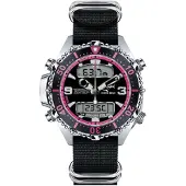 Chris Benz - CB-D200X-P-NBS - Duikershorloge - Unisex - Quartz