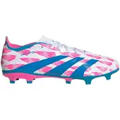 Adidas Predator League Gras Voetbalschoenen (FG) Wit Roze Blauw