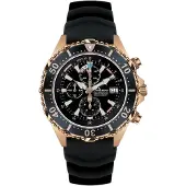 Chris Benz - CB-C300X-C-KBS - Duikhorloge - Unisex - Quartz
