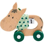 Eichhorn baby hipp houten duwfiguur ezel