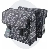 Voltano Dubbele Fietstas Floral Elegance - 38 Liter - Waterdicht Polyester