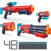 XShot Excel Ultimate Shootout Pack (4 Blasters, 48 Darts, 6 Cans) van ZURU - speelgoedblaster