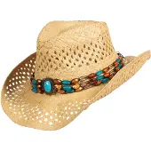 Coppens Strohoed summer festival blauwe stenen