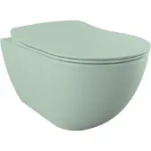 SaniGoods Alpha hangend toilet nijlgroen