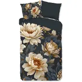 Muller Textil Dekbedovertrek Micropercal Iron - anthracite 140x200/220cm