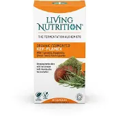 Living Nutrition - Gefermenteerde Reishi Sporen Capsules met Kurkuma, Rozemarijn en Groene thee Fermented Kef-Flamex Bio - 60 caps