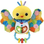 Vtech Baby Fladder & Fluit Rammelaar - Educatief Speelgoed - Muziek en Geluiden - Cadeau - Van 3 tot 12 Maanden
