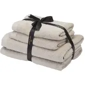 Aquanova Handdoekenset Rio Beige (4-delig)