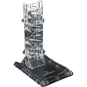 GameGenic Crystal Twister Premium Dice Tower Zilver Kinderen