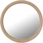 J-Line Jline Spiegel - Rotan - Ø50 Cm