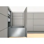 Blum Zelfbouw lade, Legrabox, ladehoogte 257 mm, greeploos 40 kg