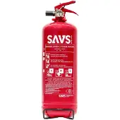 SAVS Brandblusser poeder 2 kg