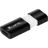 Xlyne Wave USB-stick 256 GB Zwart, Wit 7925600 USB-A 3.2 Gen 1