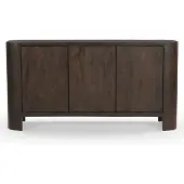 Giga Meubel Dressoir Mitchel Walnoot 150cm Mangohout