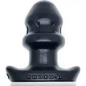 Oxballs - Drain-O Flow-Thru Buttplug - Zwart - Large