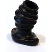 Oxballs - Butt-Hole Rippled Fuckplug - Zwart - Small
