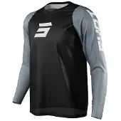 Shot Neo Defender Long Sleeve Jersey Zwart / Grijs