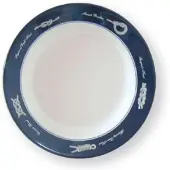 Lalizas Exclusive Soup Dishe Wit,Blauw