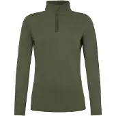 Protest Skipully Women FABRIZ 1/4 Zip Top Botanic Green-XXL