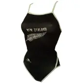Turbo New Zealand Swimsuit Zwart XL Vrouw