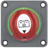 Bep Marine Battery Switch Panel Mount Grijs Selector
