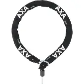 Axa ULC 130 Insteekketting – 130 cm – 5,5 mm Gehard Staal – Compatibel met Imenso & Block XXL – 10 mm Plug‑in Pin – Polyester Beschermhoes – Zwart