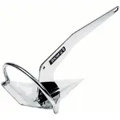 Rocna Stainless Steel Anchor Zilver 55 kg