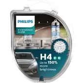 Philips H4 12V 55/60W - X-tremevision Pro150 +150% - 2 Stuks