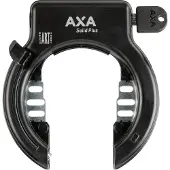 Axa Solid Plus Frameslot – ART 2 fietsslot – Met Plug‑in mogelijkheid – Gehard staal – Multi‑bevestiging – Beveiligingsniveau 11 – Zwart