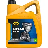 Kroon-Oil Helar FE LL-04 - Synthetische 04 0W-20 Motorolie - 5 Liter - Helder