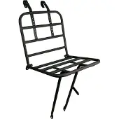 Dresco Voordrager Fiets Mat Zwart 30x31cm