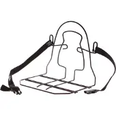 Steco monkey-mee bagagedragerverbreder met spanband zwart
