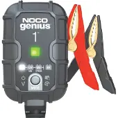 NOCO Genius1EU Acculader - 1-Ampere – 6 & 12 Volt – Volautomatisch - Laadt en onderhoudt - Druppellader