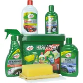 TURTLE Wax Car care set Poetsemmer 7 Delige set - Inhoud: Metallic Wax