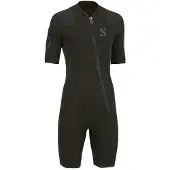 SCUBAPRO Oneflex F-zip Woman 2.5 Mm Shorty Zwart L Vrouw