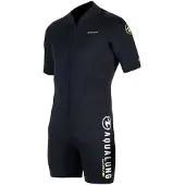 Aqua Lung 4 Mm Short Sleeve Shorty Zwart ML Man