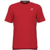 Head Racket Slice Short Sleeve T-shirt Rood 2XL Man