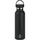 Runbott Roestvrijstalen Fles Met Keramische Coating - 600ml - Black