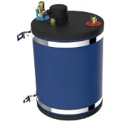 ATI Enamelled Water Heater Transparant 22 L