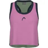 Head Play Crop Sleeveless T-shirt Wit L Vrouw