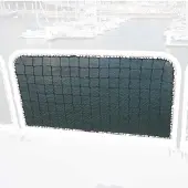 Euromarine Knotted Square Mesh Lifesaver Net 100 M Transparant 45 cm