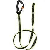 PLASTIMO Aluminium Carabiner Rescue Rope 1.5 M Geel 23 mm