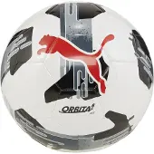 Puma Orbita 6 MS Unisex voetbal - White-Black