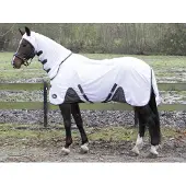 Harry's Horse Flyprotection vliegendeken met hals (Onderlengte: 185 cm)