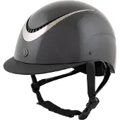 Br Veiligheidshelm Thèta Glossy Black/Gunmetal - 52/54