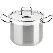BRA Profesional A343954, 6,5 liter, roestvrij staal, roestvrij staal, keramiek, gas, halogeen, inductie, afgesloten plaat, roestvrij staal, roestvrij staal
