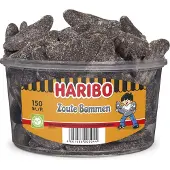 Haribo Zoute Bommen - zuur snoep in fruitsmaken - 150 stuks silo