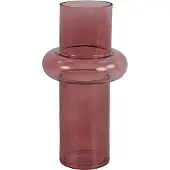 Countryfield Vaas Amy glas L13,5B13,5H25,5CM d.roze